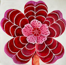 Load image into Gallery viewer, Rosa Flora 2 20x20