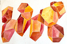 Load image into Gallery viewer, Warm Geometric Array 12x18