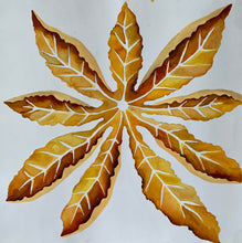 Load image into Gallery viewer, Gold Star Leaf 18x18