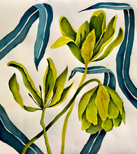 Load image into Gallery viewer, Green Droop Blue Grass 18x20