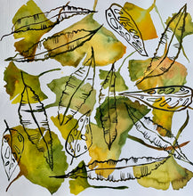 Load image into Gallery viewer, Duel Plane Leaves 18x18