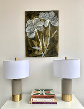 Load image into Gallery viewer, Sepia Floral Duo 22x30