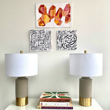 Load image into Gallery viewer, Warm Geometric Array 12x18