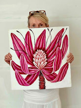 Load image into Gallery viewer, Rosa Flora 5 20x20
