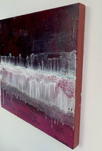 Load image into Gallery viewer, Crimson-Violet Color Study Panel 12x12
