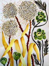 Load image into Gallery viewer, Puff Yellow Grass 18x24
