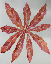 Load image into Gallery viewer, Pink Leaf 24x30
