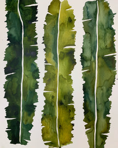 Tri Banana Leaf 24x30