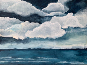 Elegant Indigo Sky