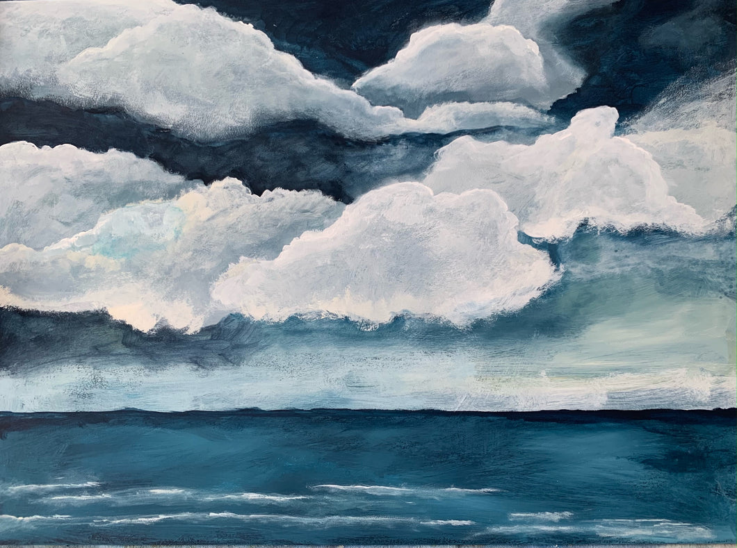 Elegant Indigo Sky