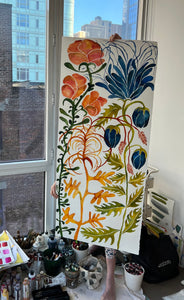 Peach Plume 25x60