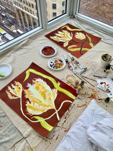 French Tulip Study No. 1 24x30