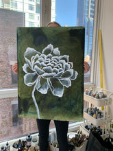 Load image into Gallery viewer, Sepia Forest Peony 22x30
